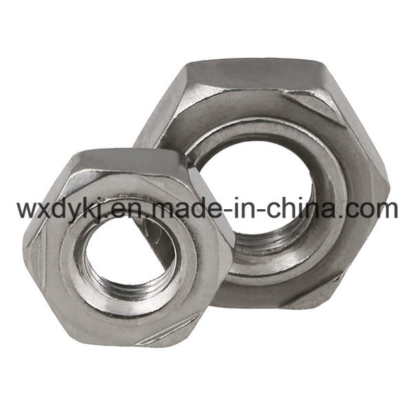 Stainless Steel Hexagon Head Hex Weld Nut Unc